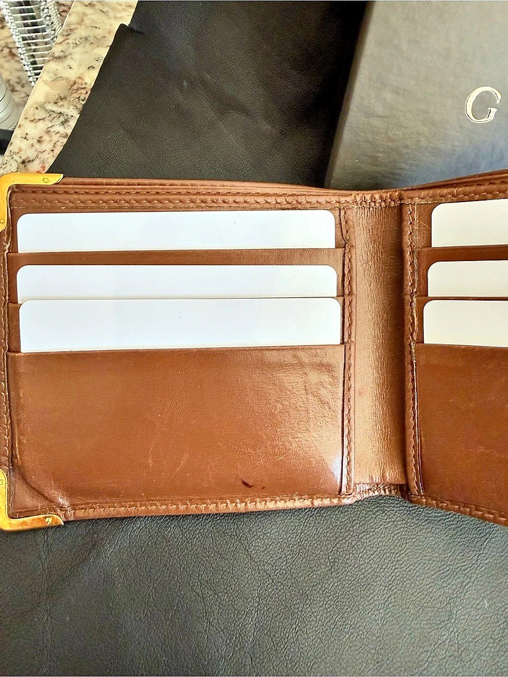 Gucci Brown Leather Wallet